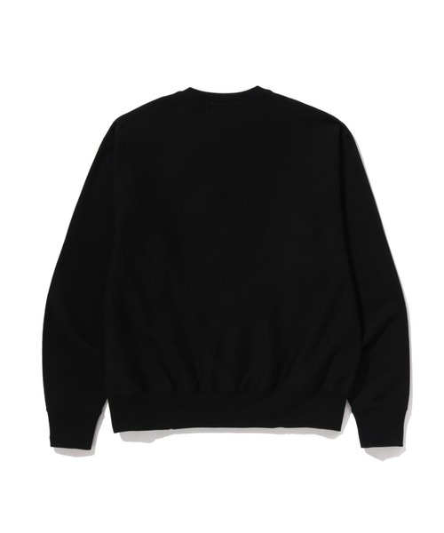 A BATHING APE（アベイシングエイプ）の「CLASSIC COLLEGE CREWNECK SWEATSHIRT（スウェット・メンズ・グレー/ブラック/ネイビー/レッド・MEDIUM/X-LARGE/LARGE/SMALL/XX-LARGE）」の5枚目の写真