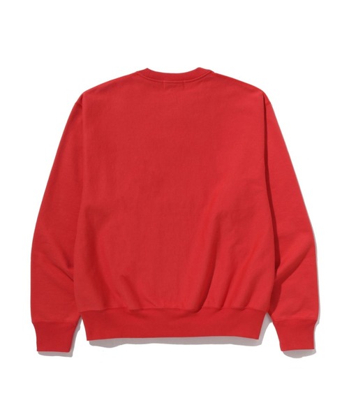 A BATHING APE（アベイシングエイプ）の「CLASSIC COLLEGE CREWNECK SWEATSHIRT（スウェット・メンズ・グレー/ブラック/ネイビー/レッド・MEDIUM/X-LARGE/LARGE/SMALL/XX-LARGE）」の8枚目の写真