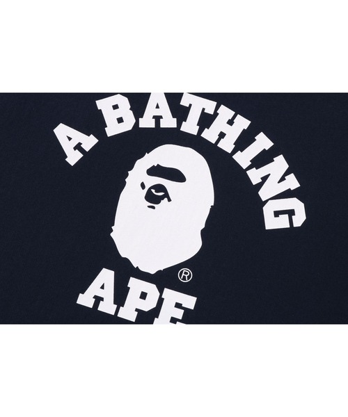 A BATHING APE（アベイシングエイプ）の「CLASSIC COLLEGE CREWNECK SWEATSHIRT（スウェット・メンズ・グレー/ブラック/ネイビー/レッド・MEDIUM/X-LARGE/LARGE/SMALL/XX-LARGE）」の11枚目の写真