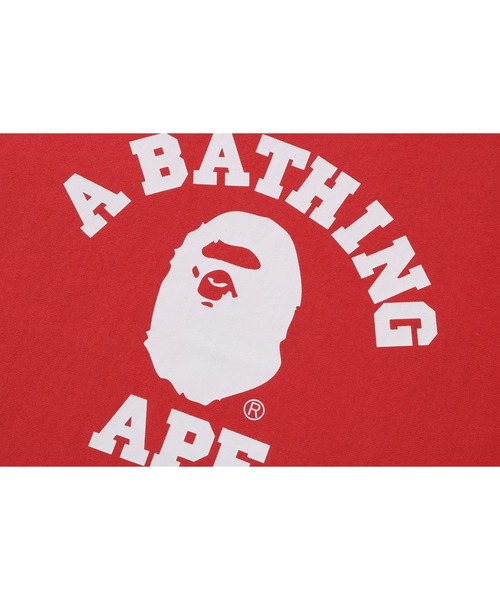 A BATHING APE（アベイシングエイプ）の「CLASSIC COLLEGE CREWNECK SWEATSHIRT（スウェット・メンズ・グレー/ブラック/ネイビー/レッド・MEDIUM/X-LARGE/LARGE/SMALL/XX-LARGE）」の12枚目の写真