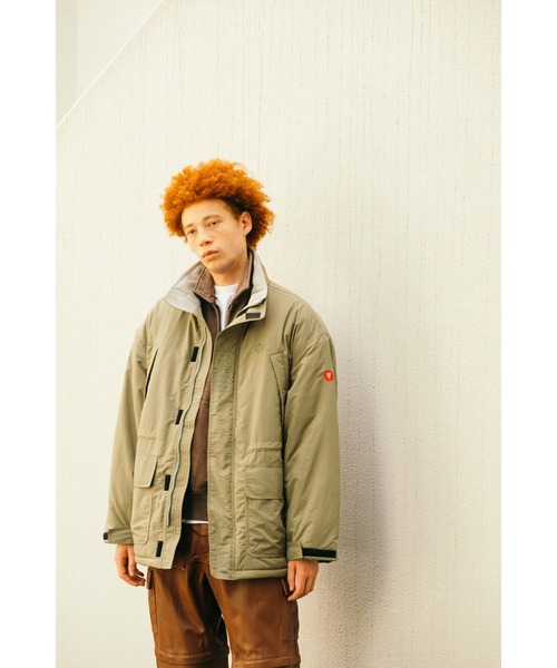 EMBROIDERED LOGO NYLON COAT（ブルゾン）｜ICECREAM（アイスクリーム