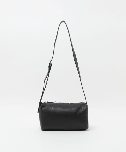 A DAY IN THE LIFE UNITED ARROWS(アデイインザライフユナイテッドアローズ)の「レザーライク スクエアショルダーバッグ <A DAY IN THE LIFE>(トートバッグ・レディース・ベージュ/その他1/ブラック・FREE)」の2枚目の写真