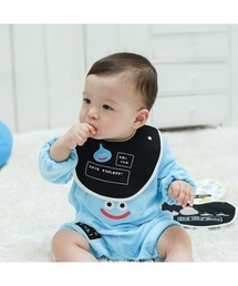 ★サックスブルー×ブルーストライプ★ ハンドメイド　リバーシブル　スタイ　男の子 男の子_スタイ・ビブ ｜10mois公式オンラインショップ – 10mois