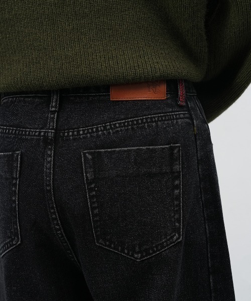 GENERAL IDEA（ジェネラルアイデア）の「【GENERAL IDEA】スナップワイドデニムパンツ / SNAP DETAIL WIDE DENIM PANTS（デニムパンツ・レディース・ブラック/ネイビー・L/M/S）」の18枚目の写真