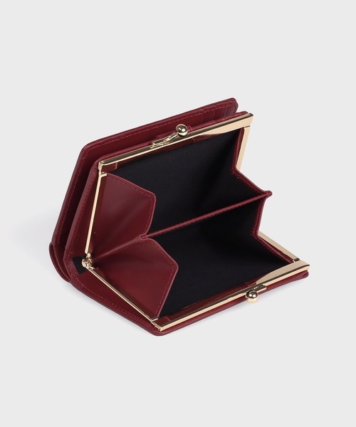 マーケトリースワールラビット がま口2つ折り財布 / 555424 W110（財布