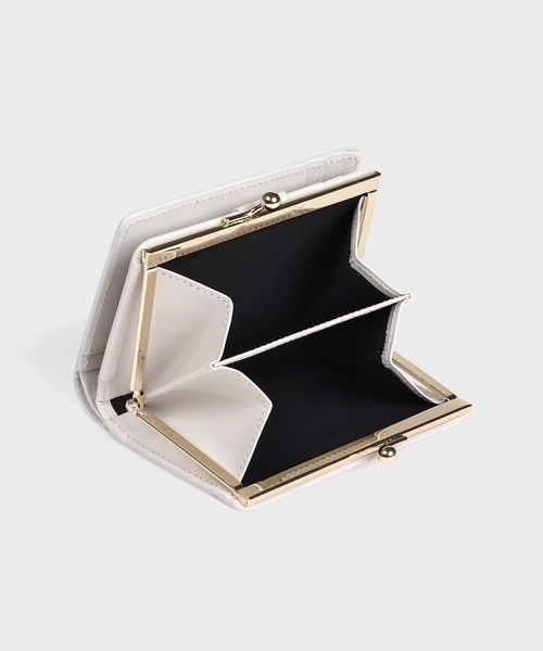 マーケトリースワールラビット がま口2つ折り財布 / 555424 W110（財布