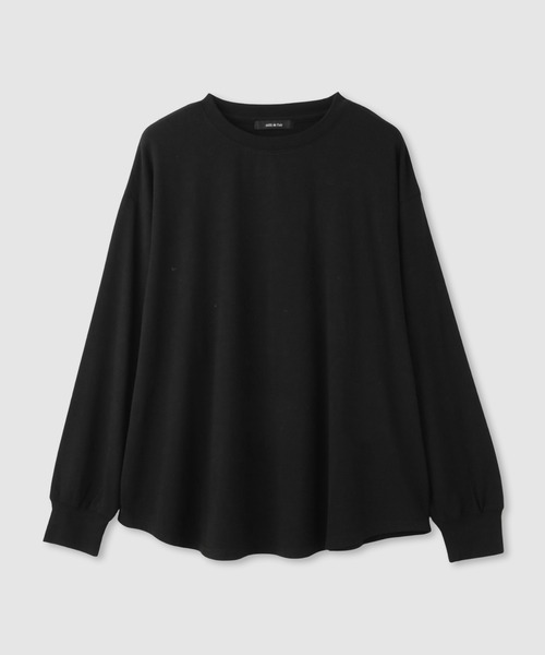 Mac-House(マックハウス)の「milli del'air オーバーサイズカットソー(Tシャツ/カットソー・レディース・オフホワイト/ブラック/イエロー・M)」の15枚目の写真