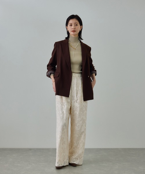 ROPE'（ロペ）の「フラワーレースイージーパンツ（その他パンツ・レディース・ホワイト系その他2/ブラック・FREE）」の16枚目の写真