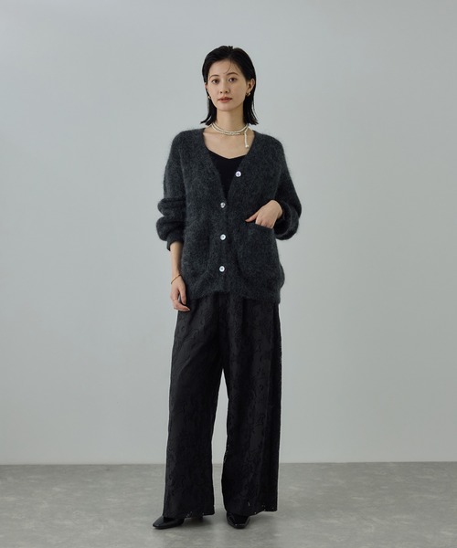 フラワーレースイージーパンツ（その他パンツ）｜ROPE'（ロペ）の