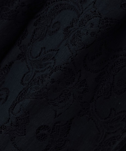 ROPE'（ロペ）の「フラワーレースイージーパンツ（その他パンツ・レディース・ホワイト系その他2/ブラック・FREE）」の6枚目の写真