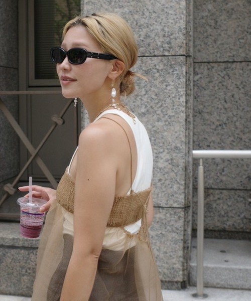 Rechic（リシック）の「【hidekaさんコラボ】バロックパール ドロップピアス（ピアス（両耳用）・レディース・ゴールド・FREE）」の3枚目の写真