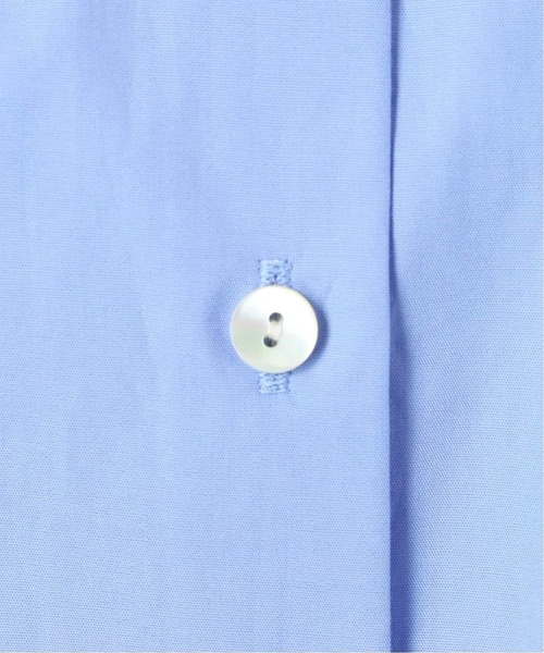 SLOBE IENA（スローブイエナ）の「《WEB限定/追加2》タイプライターフリルカラーブラウス（シャツ/ブラウス・レディース・サックスブルー・FREE）」の13枚目の写真