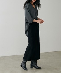 LARUTA（ラルータ）の「【LARUTA】モチフワミニフェザーニットスカート（スカート・レディース）」