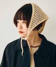 Crisp（クリスプ）の「メッシュニットバブーシュカ（その他ヘアアクセサリー）」