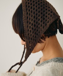 Crisp（クリスプ）の「メッシュニットバブーシュカ（その他ヘアアクセサリー）」