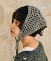 Crisp（クリスプ）の「メッシュニットバブーシュカ（その他ヘアアクセサリー）」