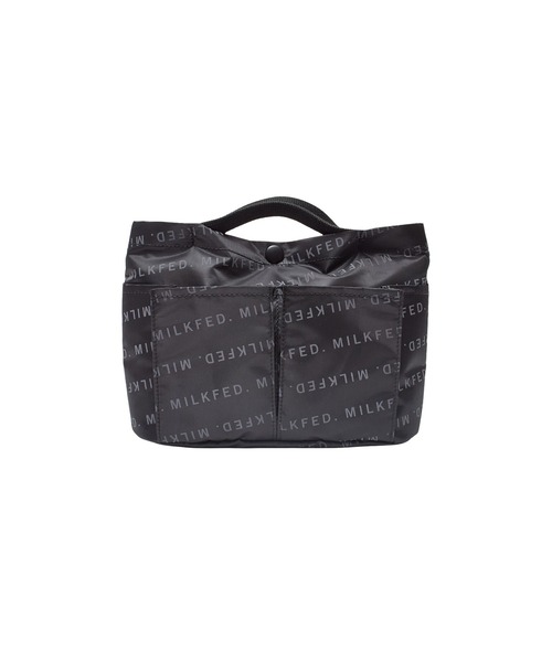 MILKFED.（ミルクフェド）の「SMALL BAG ORGANIZER（エコバッグ/サブバッグ・レディース・ブラック・ONE SIZE）」の7枚目の写真