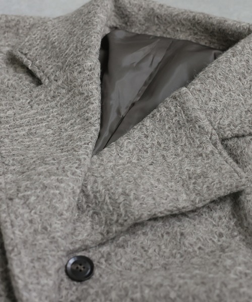 カールシャギーコート（テーラードジャケット）｜antiqua（アンティカ