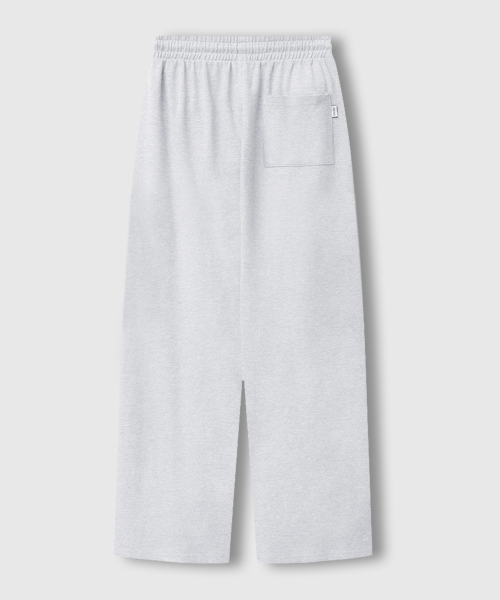 LEMAIN SECOND（リメインセカンド）の「ONE-TUCK WIDE SWEAT PANTS [WHITE MELANGE] - FLEECE ver（スウェットパンツ・レディース・その他・SMALL/MEDIUM/LARGE/X-LARGE/XX-LARGE）」の7枚目の写真