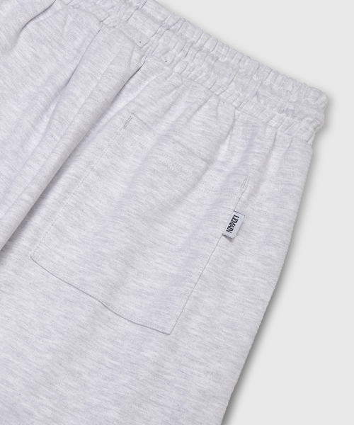 LEMAIN SECOND（リメインセカンド）の「ONE-TUCK WIDE SWEAT PANTS [WHITE MELANGE] - FLEECE ver（スウェットパンツ・レディース・その他・SMALL/MEDIUM/LARGE/X-LARGE/XX-LARGE）」の9枚目の写真
