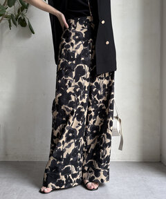 セール】【WEB限定】フラワープリントワイドパンツ（その他パンツ