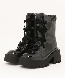 Rye by belgrace（リーバイベルグレイス）の「厚底リボンブーツ（ブーツ）」