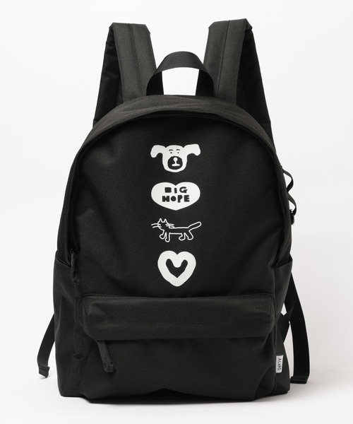 ALAND（エーランド）の「【UNISEX】 ALAND×INAPSQUARE／デイパック（バックパック/リュック・レディース・ブラック・FREE）」の5枚目の写真
