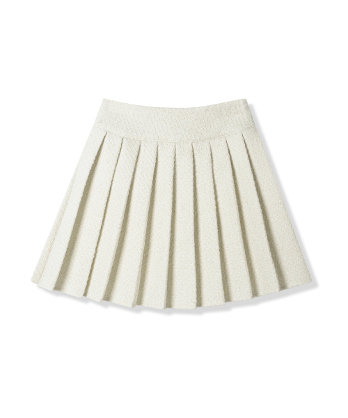 AVANDRESS(アバンドレス )の「Daphne Tweed Pleated Skirt BLACK(スカート・レディース・ブラック・MEDIUM/SMALL)」の6枚目の写真