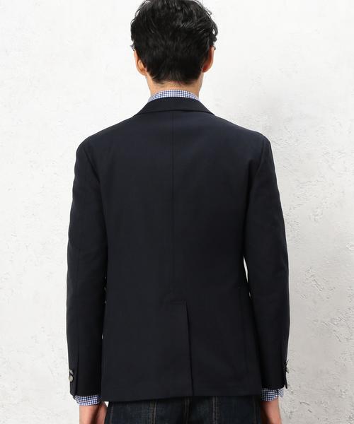 green label relaxing(グリーンレーベルリラクシング)の「KT T/C HOPSACK ブレザー◆(テーラードジャケット・メンズ・グレー/ネイビー/ロイヤルブルー・X-SMALL/X-LARGE/MEDIUM/LARGE/SMALL)」の4枚目の写真