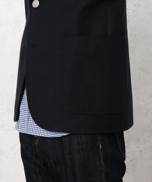 green label relaxing(グリーンレーベルリラクシング)の「KT T/C HOPSACK ブレザー◆(テーラードジャケット・メンズ・グレー/ネイビー/ロイヤルブルー・X-SMALL/X-LARGE/MEDIUM/LARGE/SMALL)」の18枚目の写真