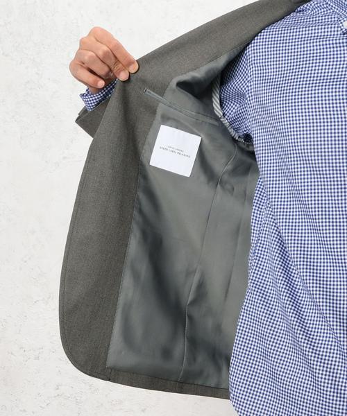 green label relaxing(グリーンレーベルリラクシング)の「KT T/C HOPSACK ブレザー◆(テーラードジャケット・メンズ・グレー/ネイビー/ロイヤルブルー・X-SMALL/X-LARGE/MEDIUM/LARGE/SMALL)」の12枚目の写真