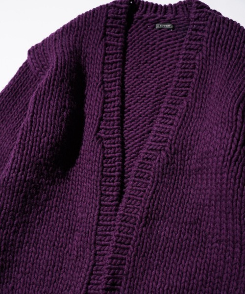 THRIFTY LOOK(スリフティールック)の「THRIFTY LOOK スリフティルック / HAND KNITTING CARDIGAN ペルー ハンドニット(カーディガン/ボレロ・メンズ・パープル/ブルー/ブラック/レッド/ホワイト・ONE SIZE)」の20枚目の写真