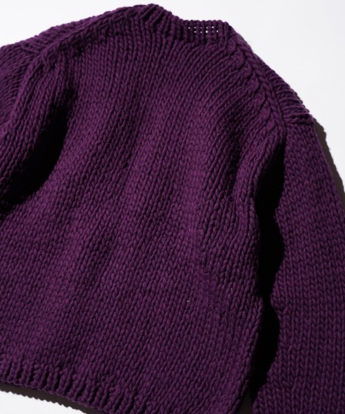 THRIFTY LOOK(スリフティールック)の「THRIFTY LOOK スリフティルック / HAND KNITTING CARDIGAN ペルー ハンドニット(カーディガン/ボレロ・メンズ・パープル/ブルー/ブラック/レッド/ホワイト・ONE SIZE)」の22枚目の写真