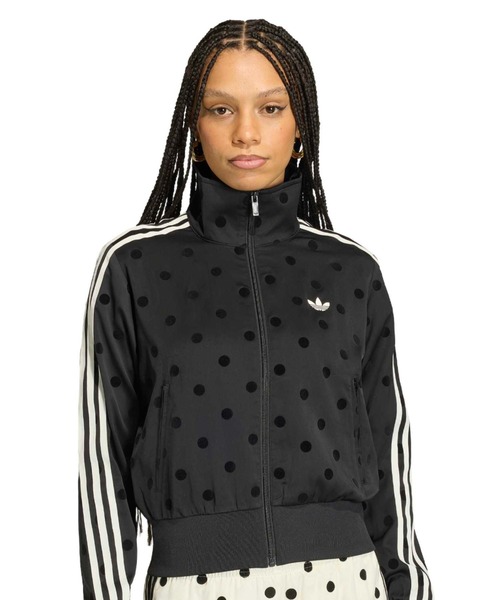 サテン水玉 トラックトップ ジャージ トラックジャケット アディダスオリジナルス adidas SATIN POLKA DOTS Track Top / アディダス サテン水玉 トラック