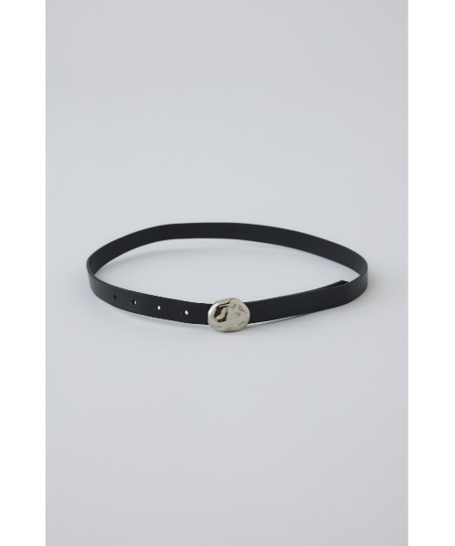 RIM.ARK（リムアーク）の「Stone motif leather belt ストーンモチーフレザーベルト（ベルト・レディース・シルバー/ゴールド・FREE）」の2枚目の写真