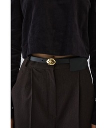 RIM.ARK | Stone motif leather belt ストーンモチーフレザーベルト(ベルト)