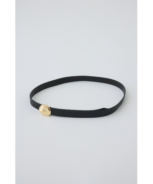 RIM.ARK（リムアーク）の「Stone motif leather belt ストーンモチーフレザーベルト（ベルト・レディース・シルバー/ゴールド・FREE）」の10枚目の写真