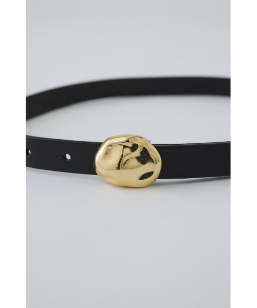 RIM.ARK（リムアーク）の「Stone motif leather belt ストーンモチーフレザーベルト（ベルト・レディース・シルバー/ゴールド・FREE）」の14枚目の写真