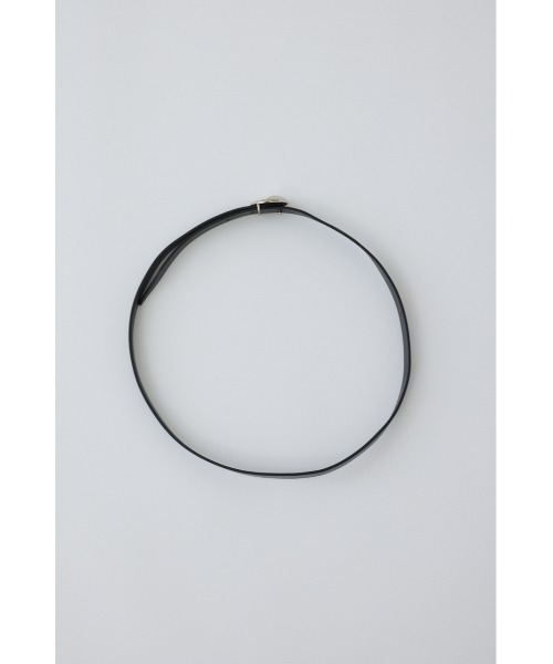 RIM.ARK（リムアーク）の「Stone motif leather belt ストーンモチーフレザーベルト（ベルト・レディース・シルバー/ゴールド・FREE）」の6枚目の写真