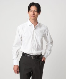green label relaxing | コットン ブロード ワイドカラー ドレスシャツ -形態安定-(ビジネスシャツ)