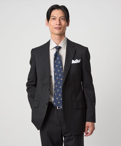 green label relaxing（グリーンレーベルリラクシング）の「コットン ブロード ワイドカラー ドレスシャツ -形態安定-（ビジネスシャツ・メンズ・ベージュ/ホワイト・43cm/42cm/41cm/40cm/39cm/38cm/37cm）」の8枚目の写真