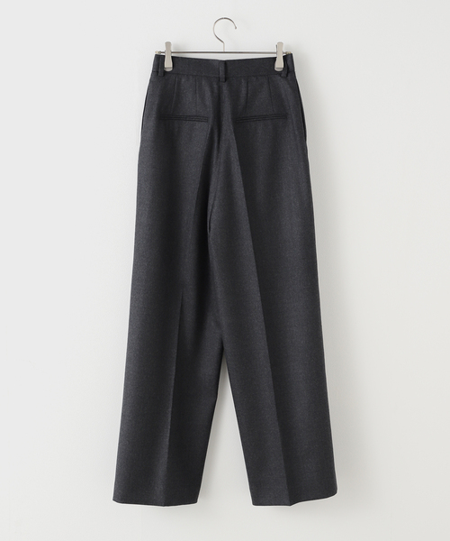 plage(プラージュ)の「Elegant Saxony パンツ(スラックス・レディース・カーキ/チャコールグレー・34/36/38)」の10枚目の写真