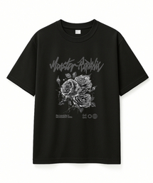 プロゼンローズグレーTシャツブラック_8156