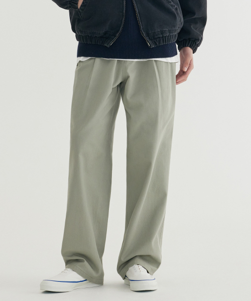 COVERNAT(カバーナット)の「ツイル2タックストリングパンツカーキ(その他パンツ・メンズ・その他・SMALL/MEDIUM/LARGE/X-LARGE)」の1枚目の写真