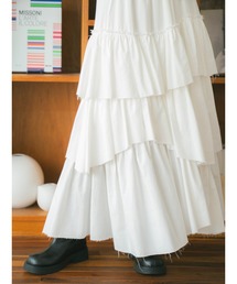 Ungrid | カットオフデザインラッフルスカート(スカート)