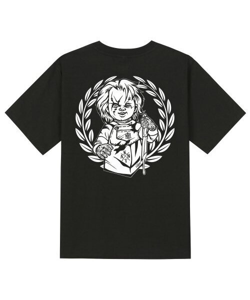 KAN6312(カン6312)の「KTB0196 チャーキー 半袖Tシャツ ブラック(Tシャツ/カットソー・メンズ・その他・SMALL/X-LARGE/LARGE/MEDIUM)」の1枚目の写真