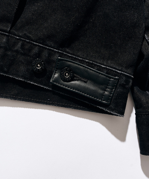 Levi's(リーバイス)の「Levi’s(リーバイス) 別注 2nd Type トラッカー ジャケット(デニムジャケット・メンズ・ブラック・X-SMALL/SMALL/MEDIUM/LARGE/X-LARGE/XX-LARGE)」の13枚目の写真