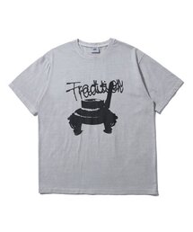 SEARCH410（サーチ410）の「Traditional pigment short sleeve t-shirt gray（Tシャツ/カットソー）」