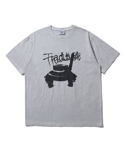 SEARCH410(サーチ410)の「トラディショナルピグメント半袖Tシャツグレー(Tシャツ/カットソー・メンズ・その他・SMALL)」の1枚目の写真