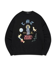 LMC( )��CRAYON WIZARD SWEATSHIRT black(�X�E�F�b�g)